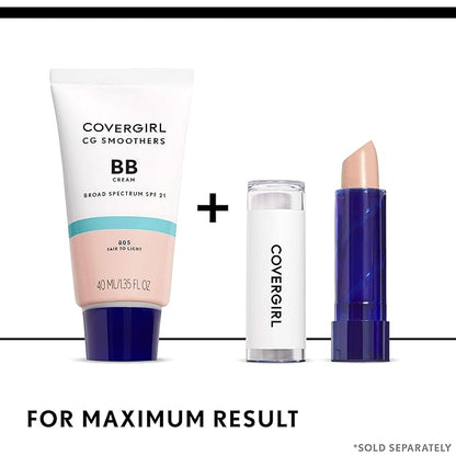 COVERGIRL Smoothers Lightweight BB Cream, 1.35 Fl Oz, Light to Medium Skin Tones, Bb Cream with SPF, Bb Cream Foundation, Improves Skin Elasticity, Blends Effortlessly with Skin Tone, Lightweight Formula