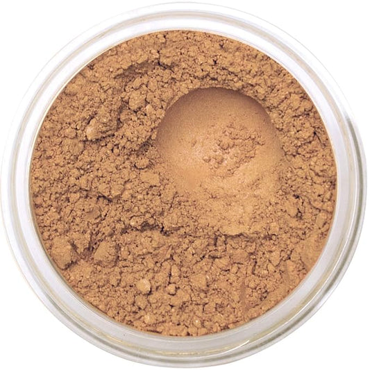Bellaterra Cosmetics Powder Foundation | Long-Lasting All-Day Wear | Buildable Sheer to Full Coverage – Matte | Sensitive Skin Approved | Natural SPF 15 (Chestnut) 9 grams