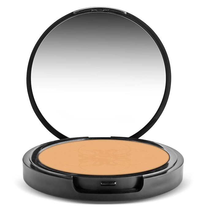 SHANY Dual Powder Foundation, Oil - Free, Talc Free, Wet/Dry - PURE BEIGE