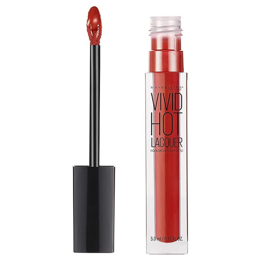 Maybelline New York Color Sensational Vivid Hot Lacquer Lip Gloss, So Hot, 0.17 fl. oz.