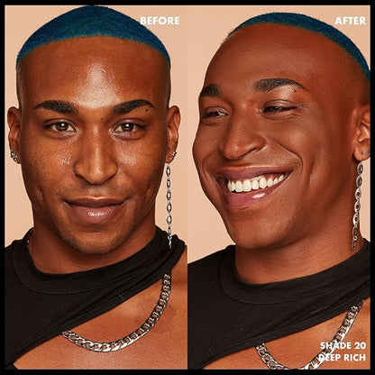 NYX PROFESSIONAL MAKEUP Can't Stop Won't Stop Foundation, 24h Full Coverage Matte Finish - Deep Rich