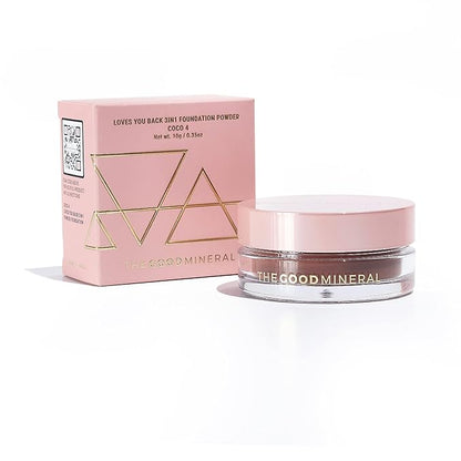 Loves You Back 3in1 - Mineral Powder Foundation (COCO 4)