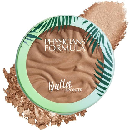 Physicians Formula Murumuru Butter Bronzers, Moisturizing & Nourishing Murumuru Butter, Hypoallergenic & Cruelty-Free Palette, Shimmery Beige
