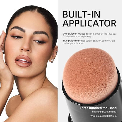 Erinde Cream Contour Bronzer Stick, Natural Finish Contouring Stick, Blendable & Smooth Matte Bronzer Stick, Waterproof & Long Lasting Face Shaping Makeup, 03 Light To Medium