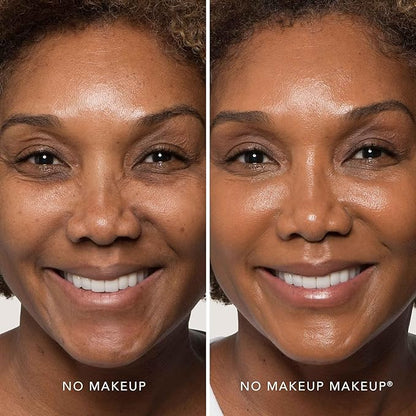 Foundation by No Makeup Makeup | Conceal & Correct with Long-Lasting, Buildable Formula & Lightweight Soft Finish | Cruelty-Free, Vegan, Fragrance-Free | Golden Tan