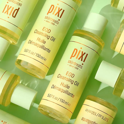 Pixi Double Cleanse Duo featuring an EOD Cleansing Oil and Clarity Cleanser