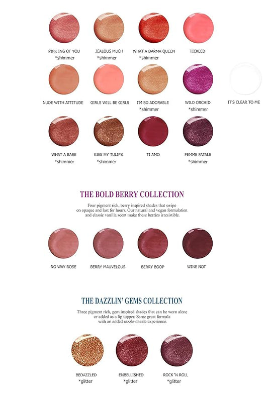 Mom's Secret 100% Natural Lip Gloss, Organic, Vegan, Gluten Free, Cruelty Free, Made in the USA, 0.18 oz. (It's Clear to Me)