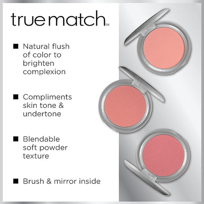 L’Oréal Paris True Match Super-Blendable Blush, Baby Blossom, 0.21 oz, 1 Count (Pack of 2)