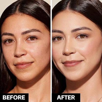 Boobeen Matte Liquid Foundation for Women, Long Lasting Full Coverage Foundation Makeup, Face Natural Finish with Makeup Brush