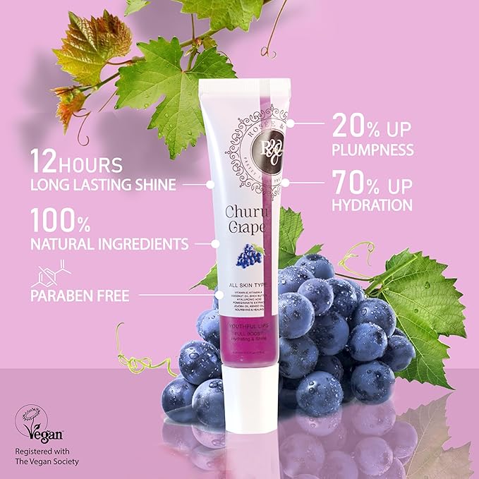 ROSÉE & CO Rosee Lip Gloss Vegan & Cruelty Free Treatment, Professional Make up, Long Lasting Glossy with Shea Butter, Moisturize, Protect & Smooth, High Shine, Non-Sticky - Set of 4-3