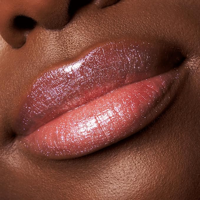 essence | Meta Glow Multi-Reflective Lip Gloss | Iridescent Shimmer, Holographic, Non-Sticky & Comfortable | Vegan & Cruelty Free (01 | Cyber Space)
