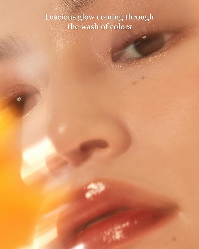 HINCE Mood Enhancer Water Liquid Glow - Non-Sticky & Waterproof Lip Stain for Women - Long Wearing Lip Gloss for Natural and Glass Glow - Moisturizing Liquid Makeup, 0.16 fl.oz. (GIFTED)