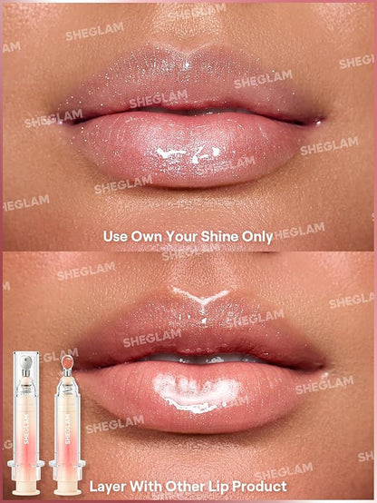 SHEGLAM Booster Shine Plumping Lip Gloss-True Passion