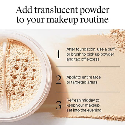 Neutrogena Hydro Boost Translucent Loose Setting Powder with Purified Hyaluronic Acid, .44 oz