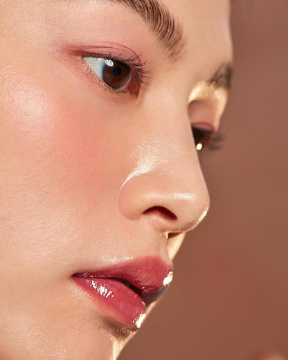 HINCE Mood Enhancer Water Liquid Glow - Non-Sticky & Waterproof Lip Stain for Women - Long Wearing Lip Gloss for Natural and Glass Glow - Moisturizing Liquid Makeup, 0.16 fl.oz. (NEW ALLURE)