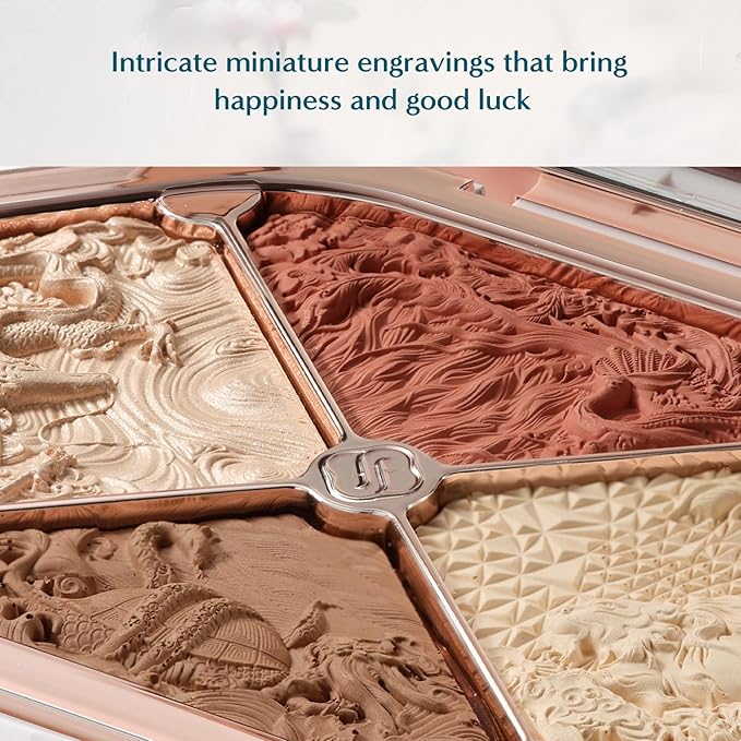 FLORASIS Eastern Beasts Sculpting Makeup Palette (Ode to Embroidery) (01 Constellation, 1 Count)
