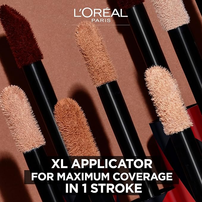 L’Oréal Paris Makeup Infallible Full Wear Waterproof Matte Concealer, Toffee (Pack of 2)