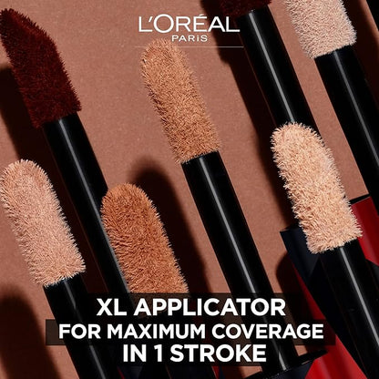 L’Oréal Paris Makeup Infallible Full Wear Waterproof Matte Concealer, Latte (Pack of 2)