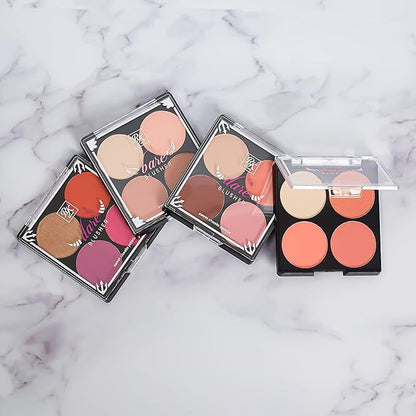 Ruby Kisses Bare Blusher Sweet Cheeks Palette (Partyin Dare)