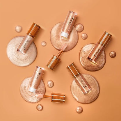 Juvia's Place Nubian Glow Liquid Luminizer Egyptian Glow - Radiant Highlighter Makeup Glowy Tint Daily Dewy Luminous Beauty Creamy Bronzing Skincare Radiating Brightening Natural Shine Face & Cheeks