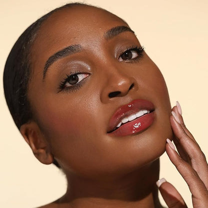 Milani Fruit Fetish Lip Oil with Vitamin E for Instant Hydration, Fruit Extract Infused Lip Treatment and Moisturizing Lip Gloss - Strawberry Melon