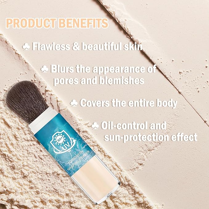 7PCS Mushroom Head Air Cushion CC Cream Foundation,Natural BB Cream Foundation Makeup,Moisturizing One Step Color Corrector,Loose Setting Powder Set with Makeup Sponges A