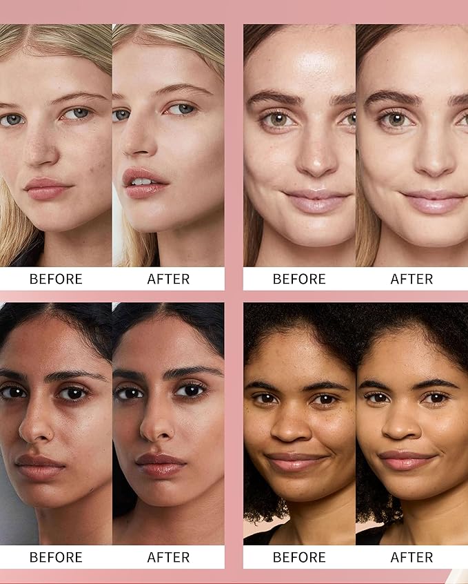 Cushion Foundation, Full Coverage & Weightless, Skin Fit Technology for Natural Radiance, Satin Glow Finish, Hydrating Long-Lasting Cushion, Anti-Caking (02# SHELL BEIGE, 0.21 Fl Oz (Pack of 1))