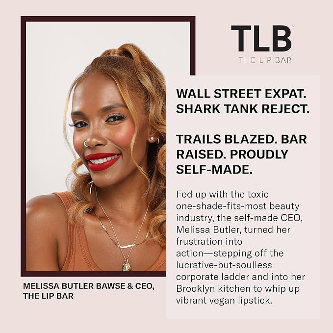 The Lip Bar - Nonstop Liquid Matte Lipstick, Curlfriend (Mauve Pink) - High Pigment - One Swipe - Long Lasting - Jojoba Oil & Vitamin E - Vegan & Cruelty Free - Makeup & Cosmetics - .24 fl oz