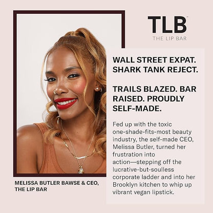 The Lip Bar - Nonstop Liquid Matte Lipstick, Curlfriend (Mauve Pink) - High Pigment - One Swipe - Long Lasting - Jojoba Oil & Vitamin E - Vegan & Cruelty Free - Makeup & Cosmetics - .24 fl oz