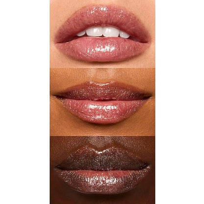e.l.f. Glow Reviver Lip Oil, Nourishing and Hydrating with High-Shine Glimmer Finish & Sheer Wash Of Color, Minty Scent, Non-Sticky, Vegan & Cruelty-free, Citrine Gleam