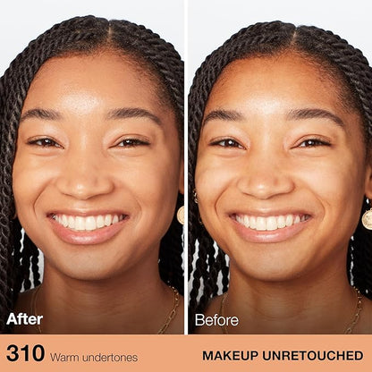 Maybelline Fit Me Dewy + Smooth Liquid Foundation Makeup, Sun Beige, 1 Count (Packaging May Vary)