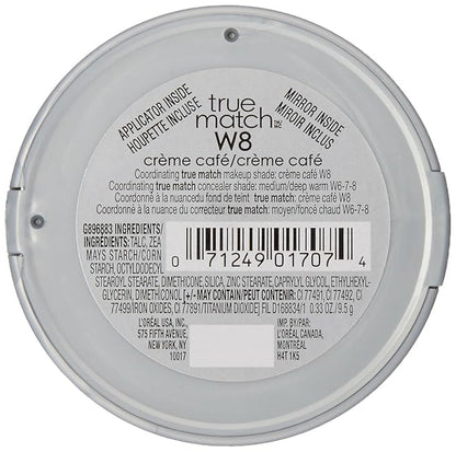 L'Oréal Paris True Match Super-Blendable Powder, Creme Cafe, 0.33 oz.