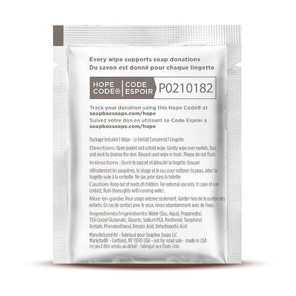 Soapbox Fragrance-Free Makeup Remover Wipes - Gentle Facial Cleansing Wipes for Dirt and Oil, Alcohol Free Makeup Remover Pads 50 Count
