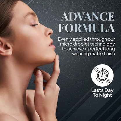 ERA Face spray makeup (R4 Champagne, 2.25 oz) - airbrush foundation, everyday, buildable, professional spray on cosmetics by Era Beauty