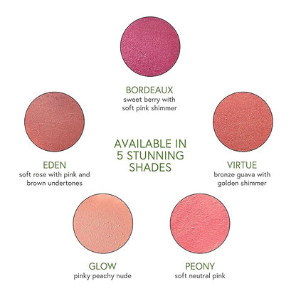 Honeybee Gardens Color Within Reach MultiStick, Peony, Soft Neutral Pink, Multipurpose Makeup, Natural Glow, Easy Application, Vegan, Cruelty-Free, Net Wt. 0.2 oz
