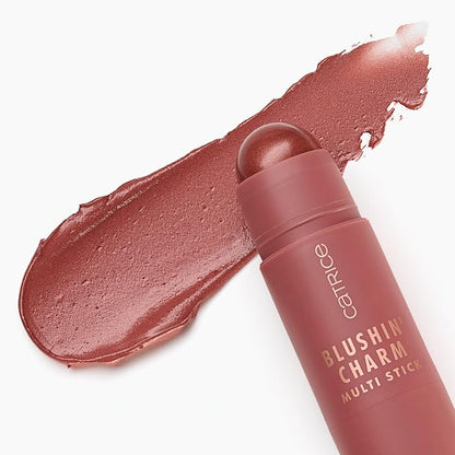 Catrice | Blushin' Charm Multi Stick | Creamy, Multi-Use Blush & Lip Tint | Buildable Dewy Finish | Vegan & Cruelty Free (050 Radiant Honey)