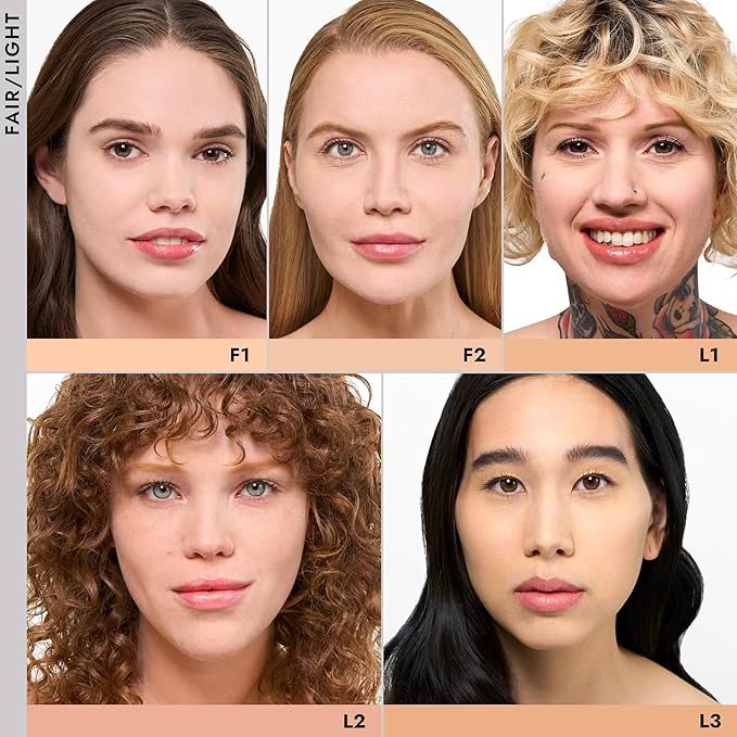 COVER FX Pressed Mineral Foundation - Shade L3 - Weightless Powder Foundation - Buildable Light to Full Coverage - Matte Finish - All Skin Types