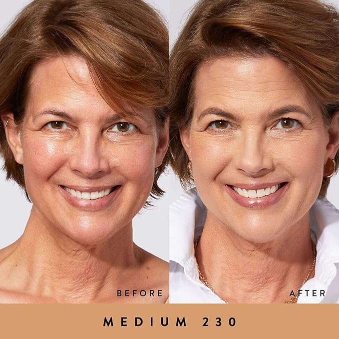 LAURA GELLER NEW YORK Timeless Skin Cream Compact Foundation, Medium to Full Coverage,Medium 230