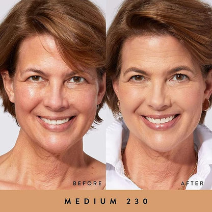 LAURA GELLER NEW YORK Timeless Skin Cream Compact Foundation, Medium to Full Coverage,Medium 230