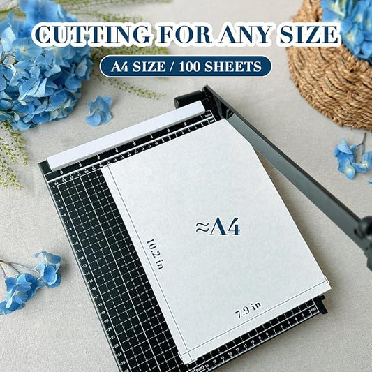 Happinit 100 A4 Size Blotting Papers for Herbarium Craft, Large Blotter Paper for Herbarium & Flower Press, Working with Pressing Kit for Adults (100)