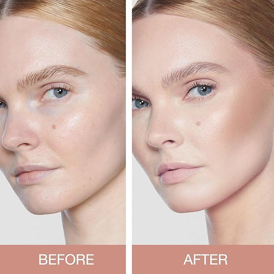 Boobeen 2 Packs Matte Finishing Pressed Powder Contour Palette, Waterproof and Oil-Control Face Contour Bronzer Powder, Non-Caking Natural and Long-Lasting Baked Setting Bronzer Makeup, 5 Colours