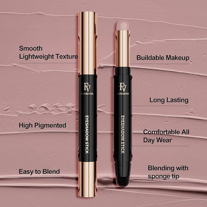 FV Liquid Blush and Cream Eyeshadow Stick, Long Lasting & High Pigmented for All Skin Types