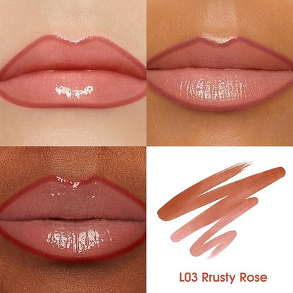 LANGMANNI Long-Lasting Peel Off Lip Liner Set, Waterproof & Smudge-Proof Matte Lip Liners Gift Makeup For Girls（#3）