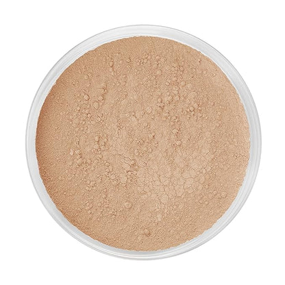 Mineral Powder Foundation - Longwear, Lightweight, Smooth - Blurring, Skin-Perfecting Finish - Vegan, Cruelty Free - Inga - 0.25 oz