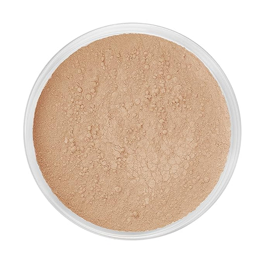 Mineral Powder Foundation - Longwear, Lightweight, Smooth - Blurring, Skin-Perfecting Finish - Vegan, Cruelty Free - Inga - 0.25 oz