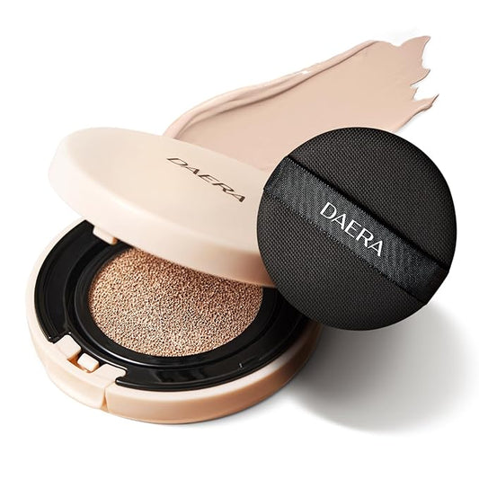 Kang Shining Korean BB Layering Cushion Foundation (1 Color, Neutral), Natural Glowing Makeup, Self Adjusting K Beauty Makeup, 72 HR Hydrating, Buildable Coverage(12g, 0.42 oz)