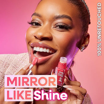wet n wild Lip Oil - Lightweight, Non-Sticky, Hydrating & Nourishing Formula with 7 Conditioning Oils, Vegan & Cruelty-Free - Vintage Society