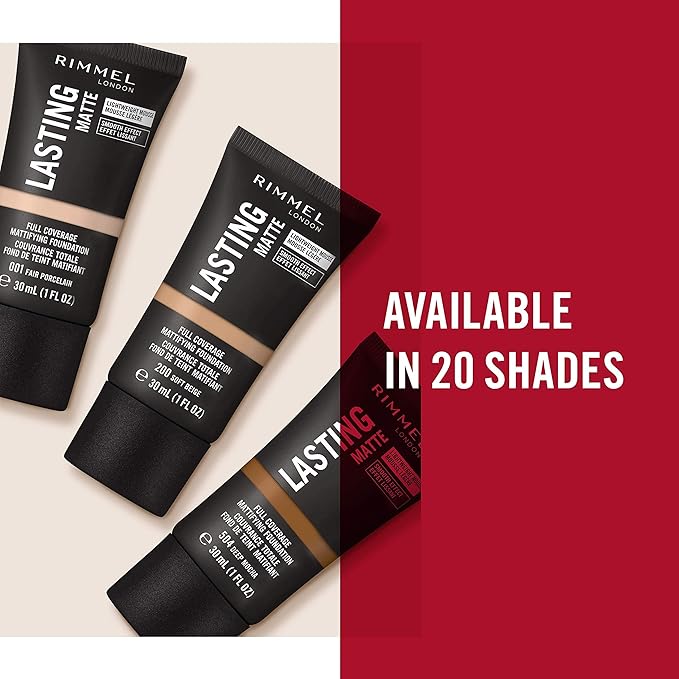 Rimmel Lasting Matte Foundation - 408 Maple