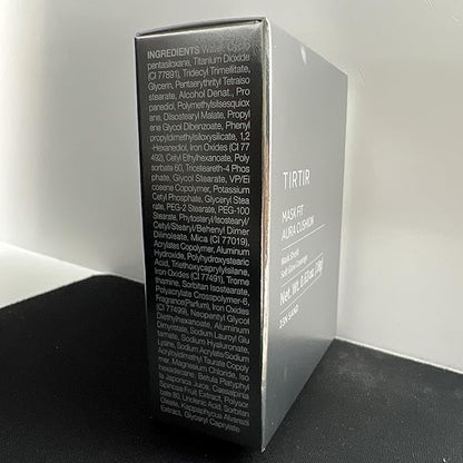 TIRTIR Mask Fit Aura Silver Cushion Foundation | Semi-glow Finish, Natural Coverage, Moisturizing, Lightweight, Korean cushion foundation (#23N Sand, Full Size, 0.63 Fl Oz)