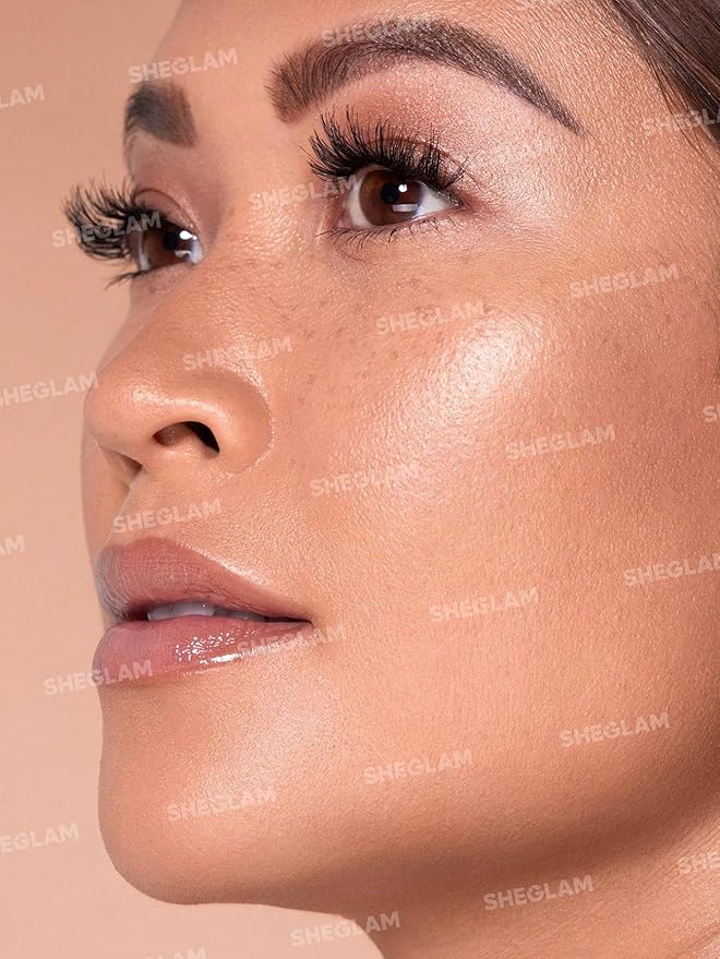 SHEGLAM Skinfinite Hydrating Foundation Flawless Dewy Foundation Hydrating Coverage Invisible Pore Concealer Pore-less Non-Greasy Lightweight Natural Soft Liquid Foundation-Honey